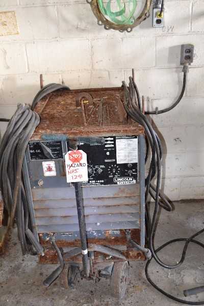LINCOLN ELECTRIC IDEALARC R3R-400 400A AMP DC ARC WELDER - MISCELLANEOUS