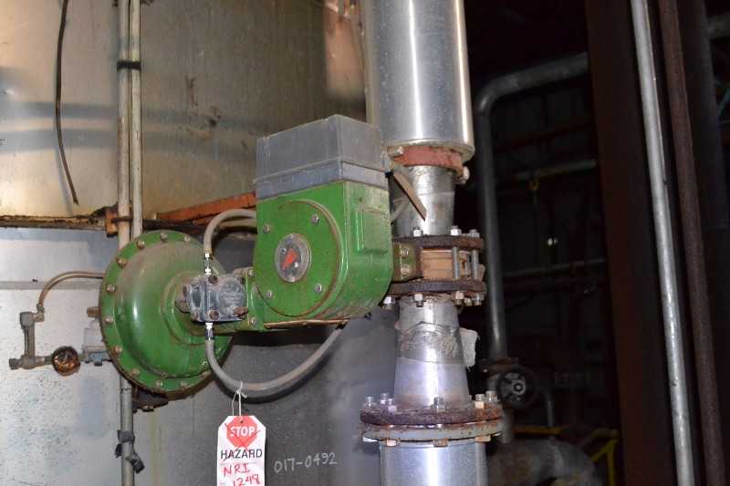 FISHER E-DISC BUTTERFLY CONTROL VALVE STAINLESS 4IN CL300 1051 ACTUATOR 3600 POSITIONER - MISCELLANEOUS