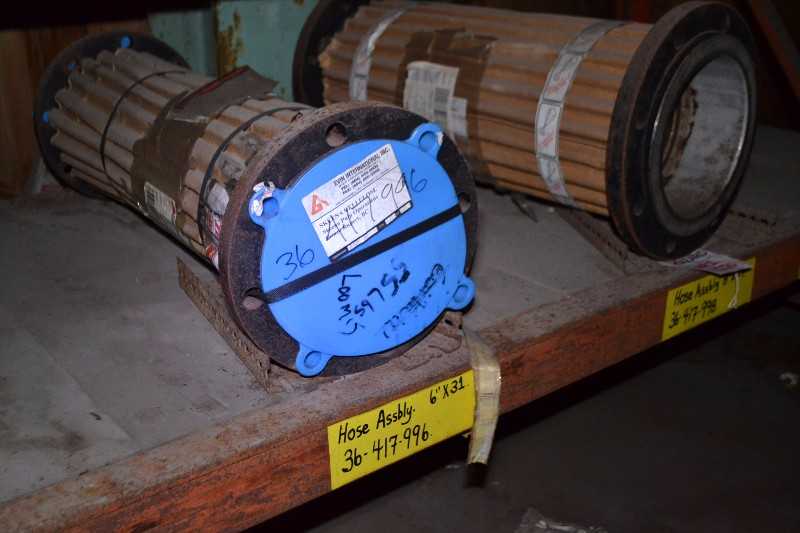 CONTENTS OF RACKING - STAINLESS BRAIDED FLEX HOSES - MISCELLANEOUS