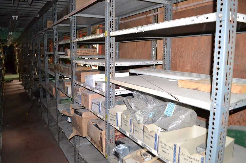 CONTENTS OF SHELVING - SENSORS, PCB CIRCUIT BOARDS, - MISCELLANEOUS
