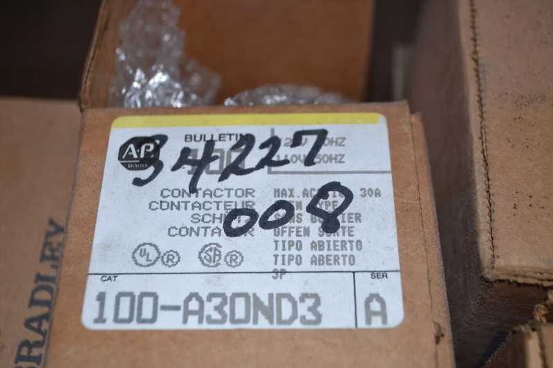 CONTENTS OF DESK - ALLEN BRADLEY 100-A3OND3 CONTACTOR X6, CONTACTORS, RELAY - MISCELLANEOUS