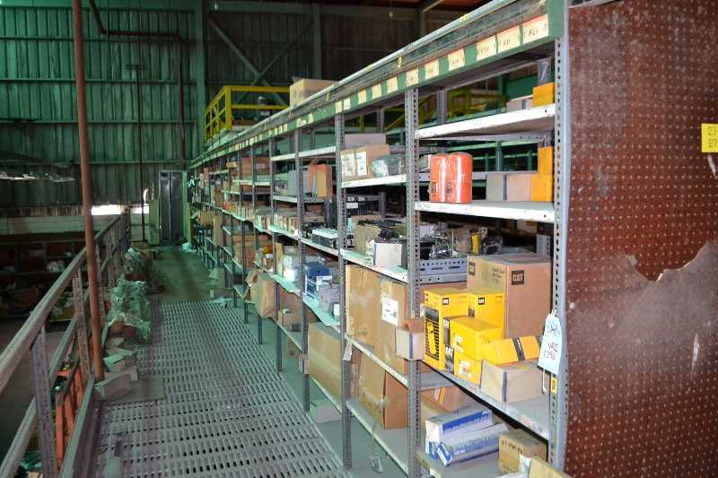 CONTENTS OF SHELVING - CAT FILTERS, COILS, TRANSFORMERS, WESTINGHOUSE FDB3070S, EHD02020, GE BREAKER 400A, PCB CIRCUIT BOARDS - MISCELLANEOUS