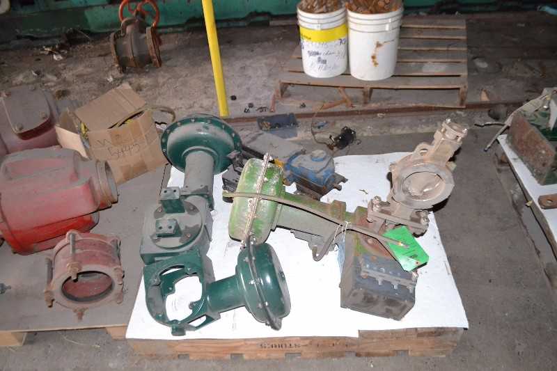 FISHER E-DISC STAINLESS BUTTERFLY CONTROL VALVE 3IN 1051 ACTUATOR 3600 POSITIONER - MISCELLANEOUS