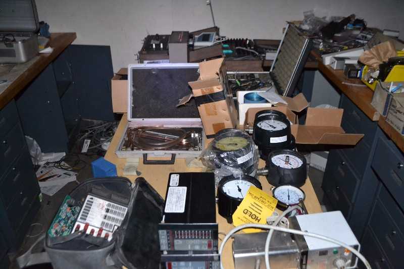 CONTENTS OF TABLE - TESTING EQUIPMENT, GAUGES, BAILEY NDCS03 NETWORK 90 DIGITAL CONTROL STATION - MISCELLANEOUS