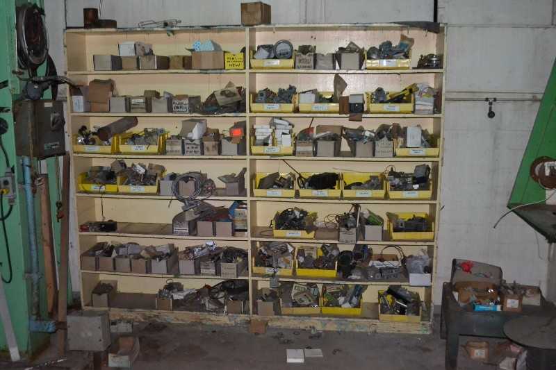 CONTENTS OF SHELVE - FISHER REPAIR PARTS - MISCELLANEOUS
