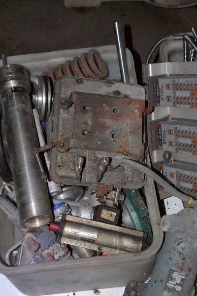 ASSORTED SKIDS OF CONTENTS - JAMESBURY PNUEMATIC VALVES - MISCELLANEOUS