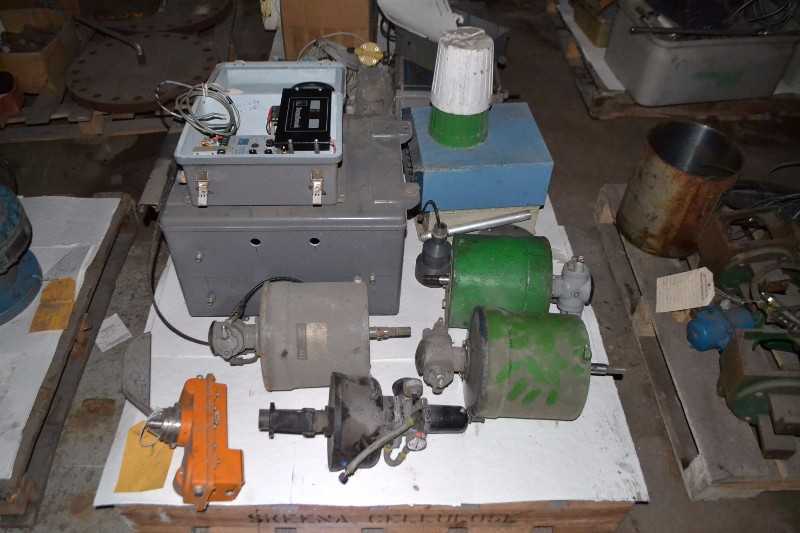 SKID OF ASSORTED PARTS - DREXELBROOK TRANSMITTER - MISCELLANEOUS