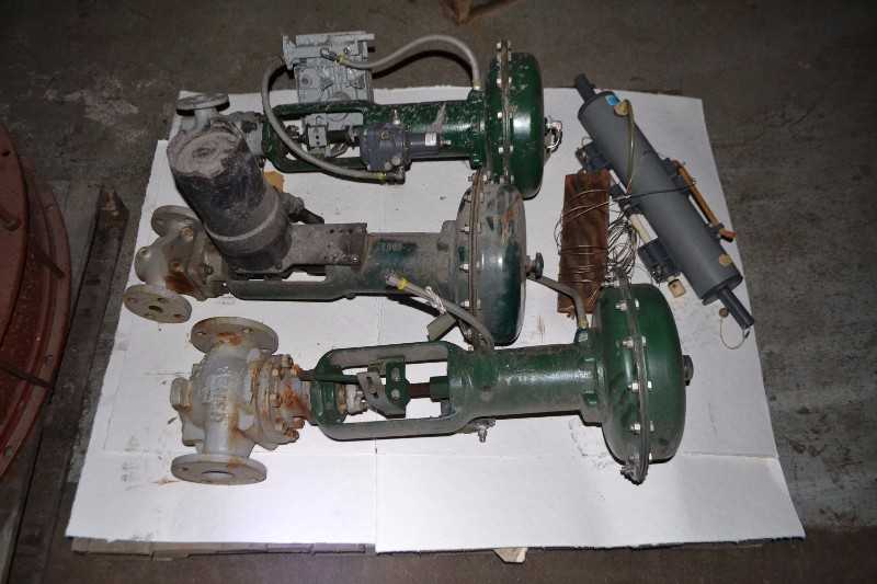 3X FISHER EZ STEEL CONTROL VALVE 1 TO 2IN 1051 ACTUATOR  - MISCELLANEOUS
