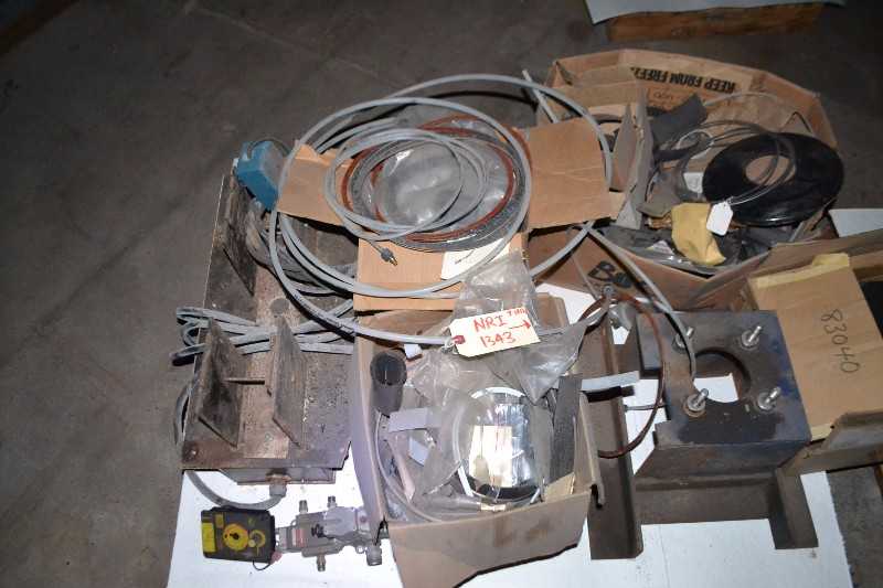 SKIDS OF VALVE PARTS - MISCELLANEOUS