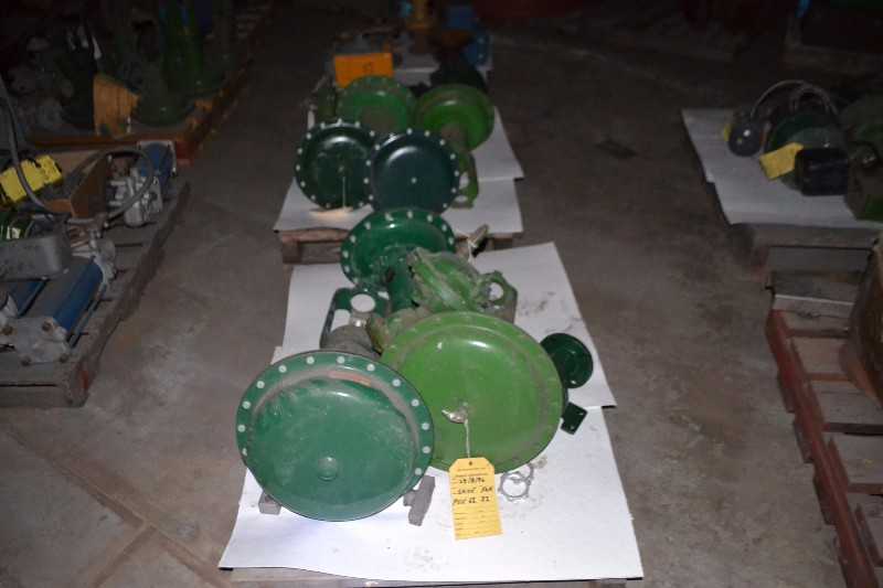 ASSORTED FISHER ACTUATORS 1051 + CONTENTS ON SKID - MISCELLANEOUS