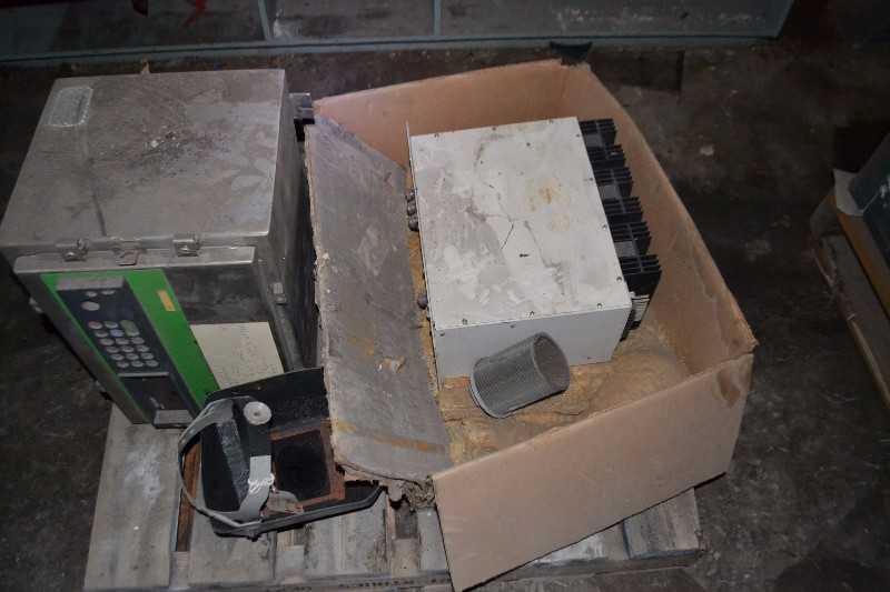 SKIDS OF CONTENTS - ABB FLOWTUBE, ASHCROFT GAUGES, EL-O-MATIC ACTUATOR - MISCELLANEOUS