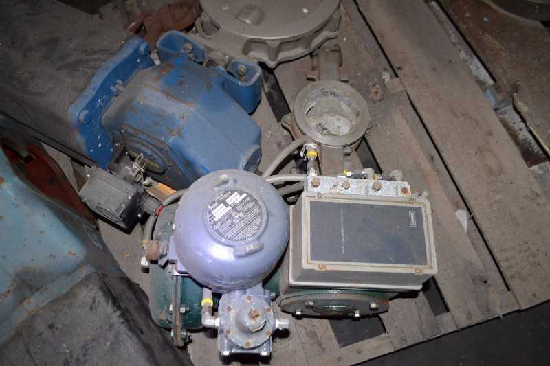FISHER E-DISC STAINLESS BUTTERFLY CONTROL VALVE 3IN 1051 ACTUATOR 3600 POSITIONER - MISCELLANEOUS