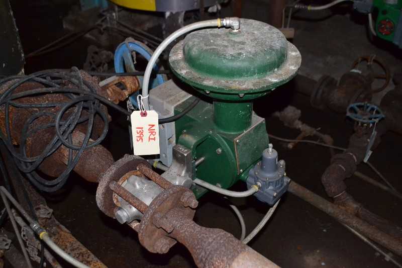 FISHER V100 STAINLESS CONTROL VALVE 1IN CL300 1051 ACTUATOR 3600 POSITIONER - MISCELLANEOUS