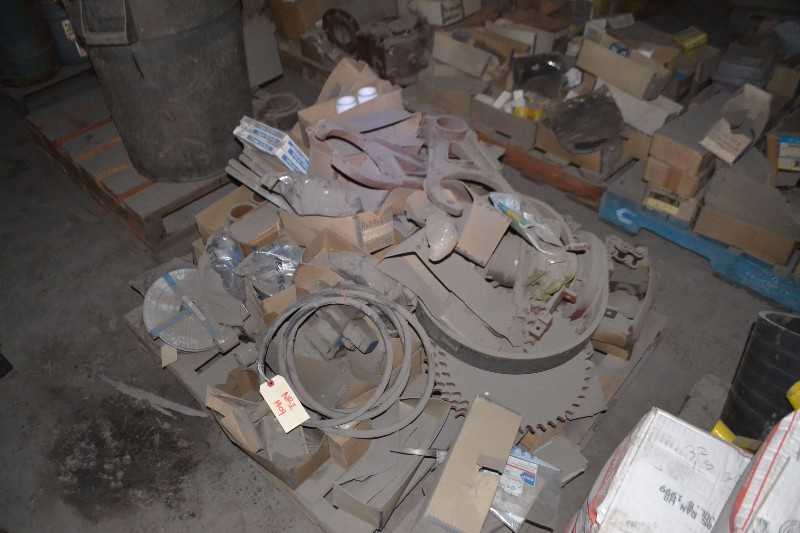CONTENTS OF SKID - SPROCKETS, OIL SEALS - MISCELLANEOUS