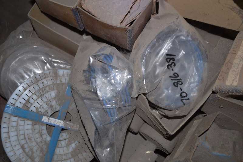 CONTENTS OF SKID - SPROCKETS, OIL SEALS - MISCELLANEOUS
