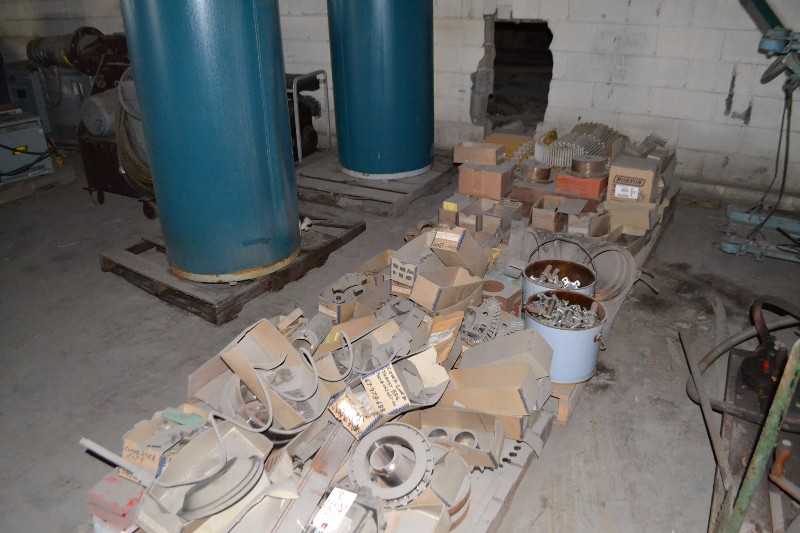 CONTENTS OF SKID - ASSORTED POWER TRANSMISSION PARTS - MISCELLANEOUS