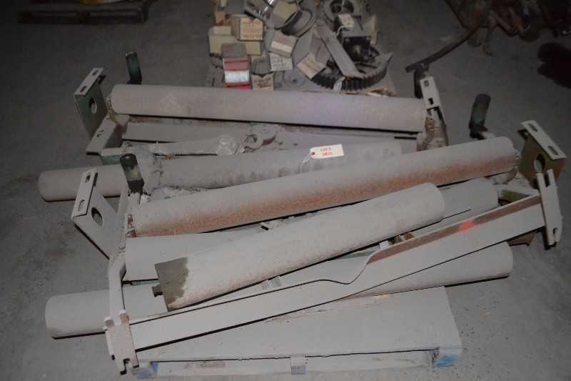 CONTENTS OF SKID - STEEL ROLLERS - MISCELLANEOUS