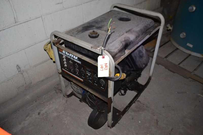 ECHO EG-5600EC 30A AMP 240V-AC GENERATOR - MISCELLANEOUS