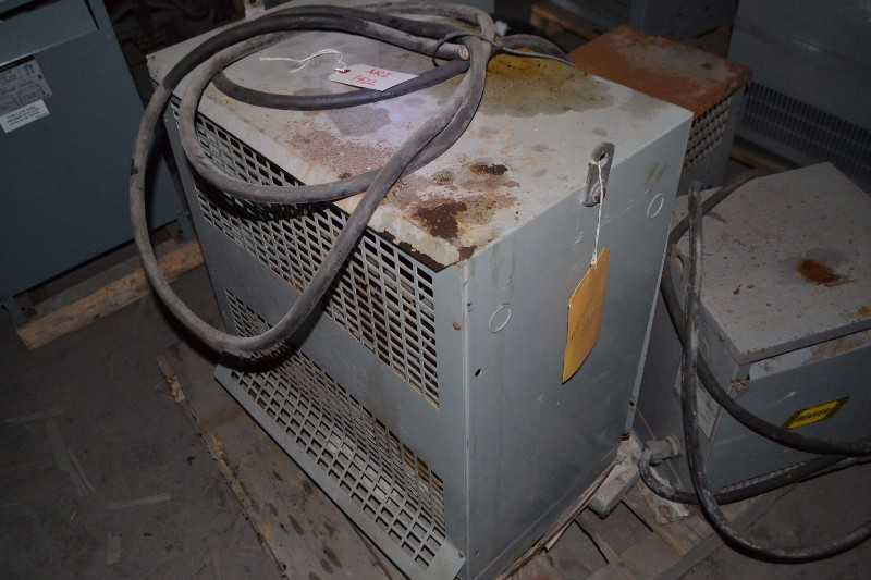 LOT OF 3 TRANSFORMERS - 45KVA, 15KVA, 10KVA - MISCELLANEOUS