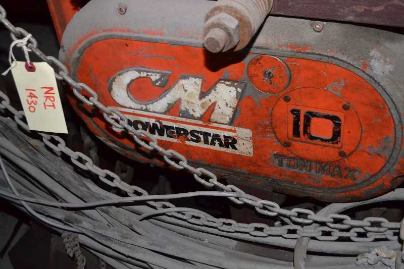 CM POWERSTAR 10 TON MAX HOIST - MISCELLANEOUS