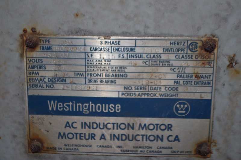 MILL EFFLUENT PUMP #1 - MISCELLANEOUS