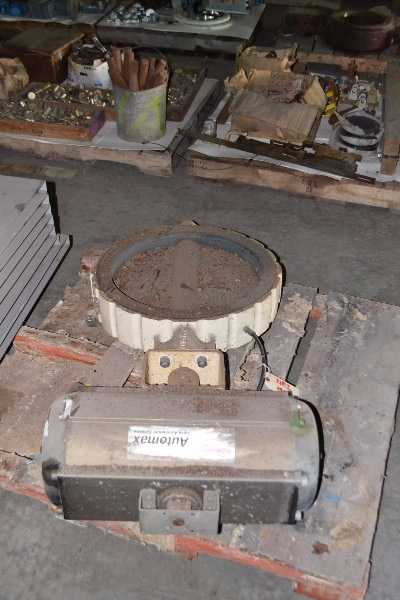 FLOWSERVE STEEL BUTTERFLY CONTROL VALVE 20IN AUTOMAX ACTUATOR - MISCELLANEOUS