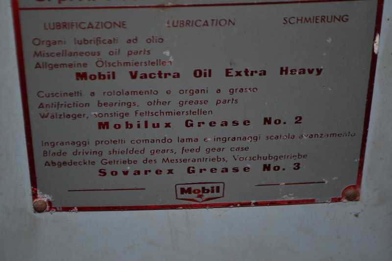 FG 82 R CUTTING MACHINE - MISCELLANEOUS