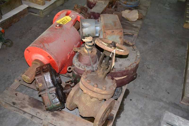 CONTENTS OF SKID - BINGHAM MILD STEEL SHAFT - MISCELLANEOUS