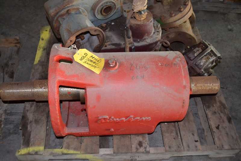 CONTENTS OF SKID - BINGHAM MILD STEEL SHAFT - MISCELLANEOUS