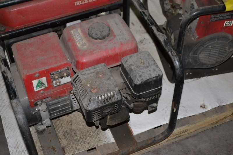 HONDA EB 2200X PORTABLE GENERATORN, 2x HONDA EX2500 GENERATORS LOT OF 3 - MISCELLANEOUS