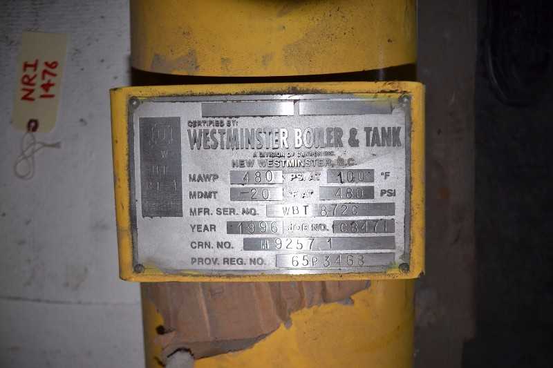 LOT OF 2 WESTMINSTER BOILER TANK CRN. H9257.1 - MISCELLANEOUS