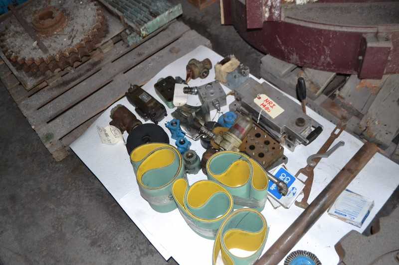 CONTENTS OF SKID - HYDRAULIC PARTS - MISCELLANEOUS