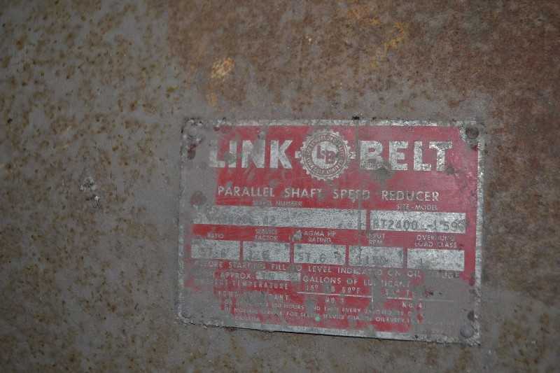 LINK BELT BT2400-159 57.6:1 SPEED GEAR REDUCER - MISCELLANEOUS