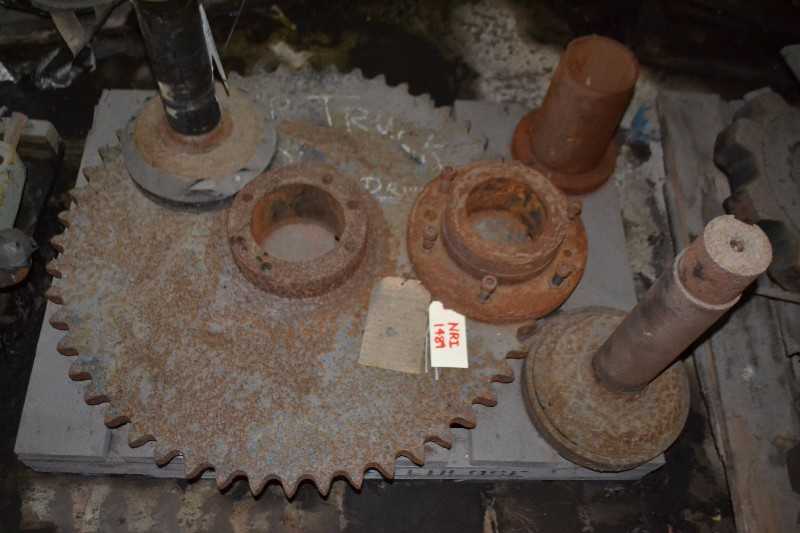 CONTENTS OF SKID - SPROCKETS - MISCELLANEOUS