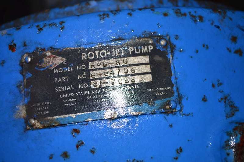 ROTO-JET RGB-60 PUMP - MISCELLANEOUS