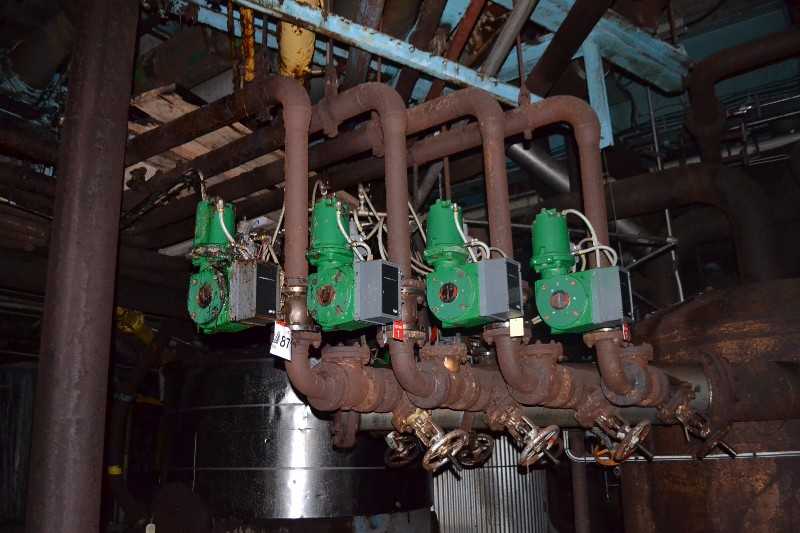 4X FISHER V500 V-BALL STAINLESS CONTROL VALVE 3 - MISCELLANEOUS