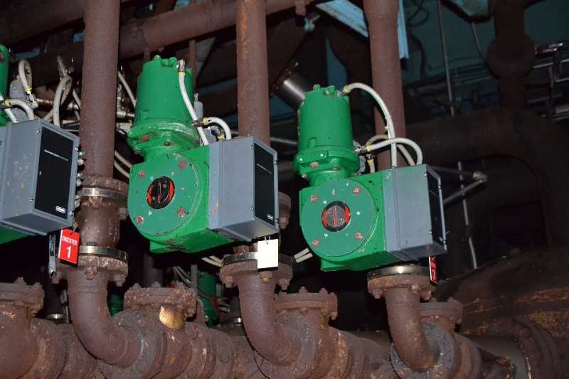 4X FISHER V500 V-BALL STAINLESS CONTROL VALVE 3 - MISCELLANEOUS