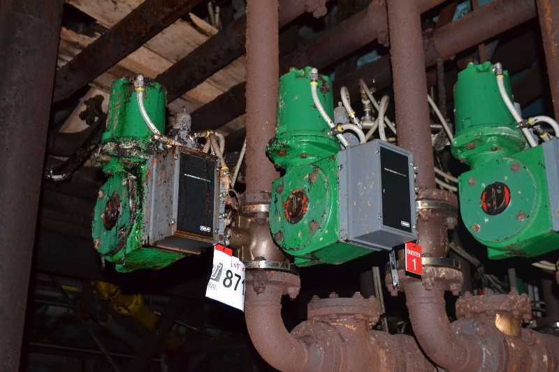 4X FISHER V500 V-BALL STAINLESS CONTROL VALVE 3 - MISCELLANEOUS
