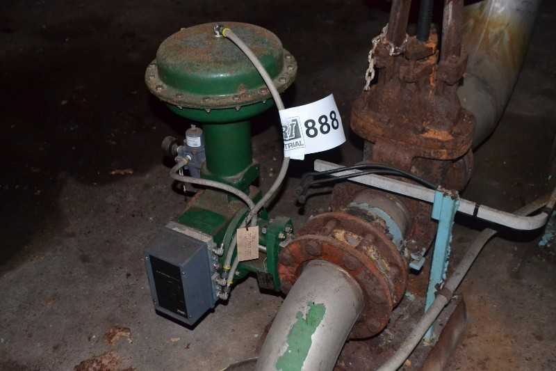 FISHER E-DISC BUTTERFLY CONTROL VALVE STAINLESS 6 - MISCELLANEOUS