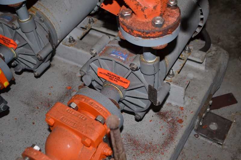 2X MULTI-DUTY CHEMICAL PUMPS 1X2 W/ WEG 3HP MOTORS - MISCELLANEOUS