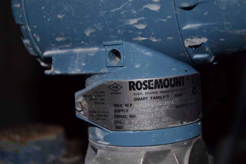 4X ROSEMOUNT 3051CD3 PRESSURE TRANSMITTER - MISCELLANEOUS