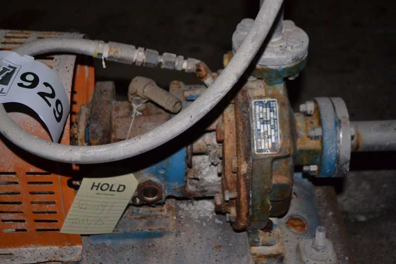 GOULDS 3196STX 1X1.5-8 STAINLESS CENTRIFUGAL PUMP - MISCELLANEOUS