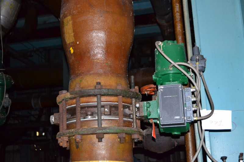 FISHER E-DISC BUTTERFLY CONTROL VALVE STAINLESS 12 - MISCELLANEOUS