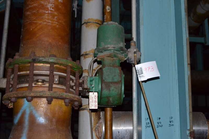 FISHER E-DISC BUTTERFLY CONTROL VALVE STAINLESS 12 - MISCELLANEOUS