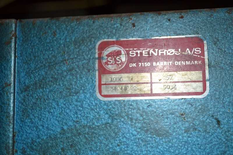 STENHOJ 25T H-FRAME MANUAL PRESS - MISCELLANEOUS