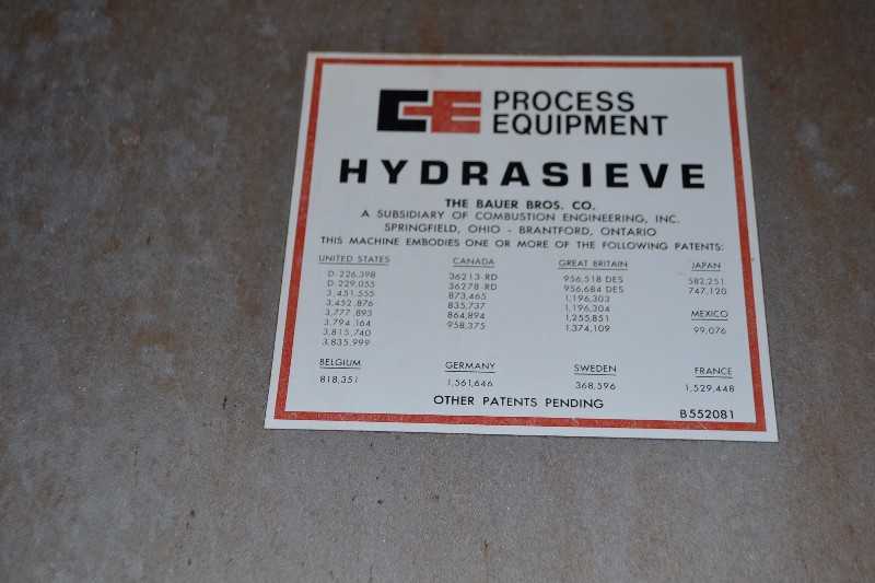 BAUER 554-2 SIDEHILL SCREEN - MISCELLANEOUS