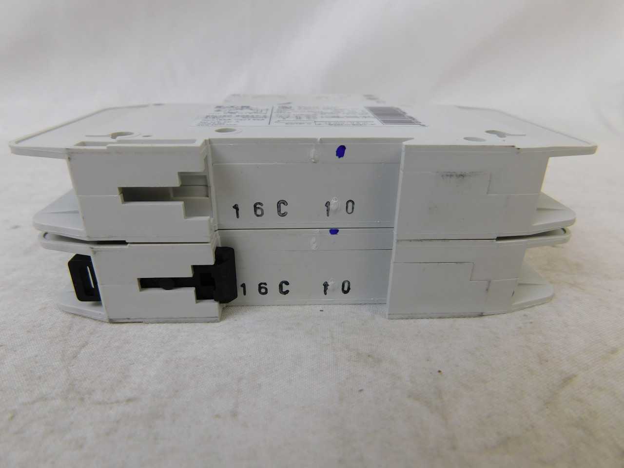 (50) Eaton FAZ-C16/2-RT-L Plug In FAZ 2P 16A 120/240VAC 50/60Hz - MACHINE TOOLING