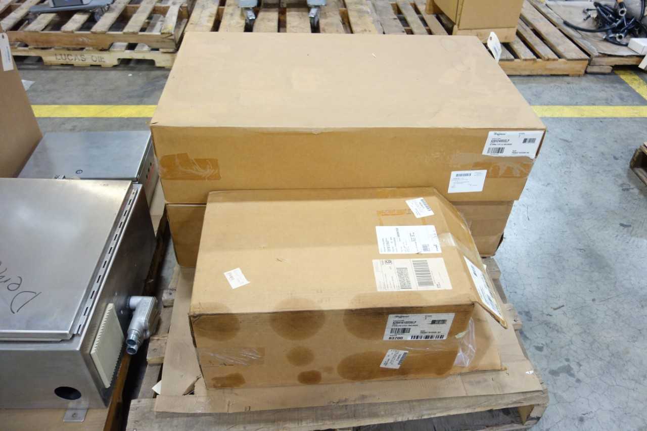 LOT OF 7 HOFFMAN SS ENCLOSURES - INDUSTRIAL PARTS