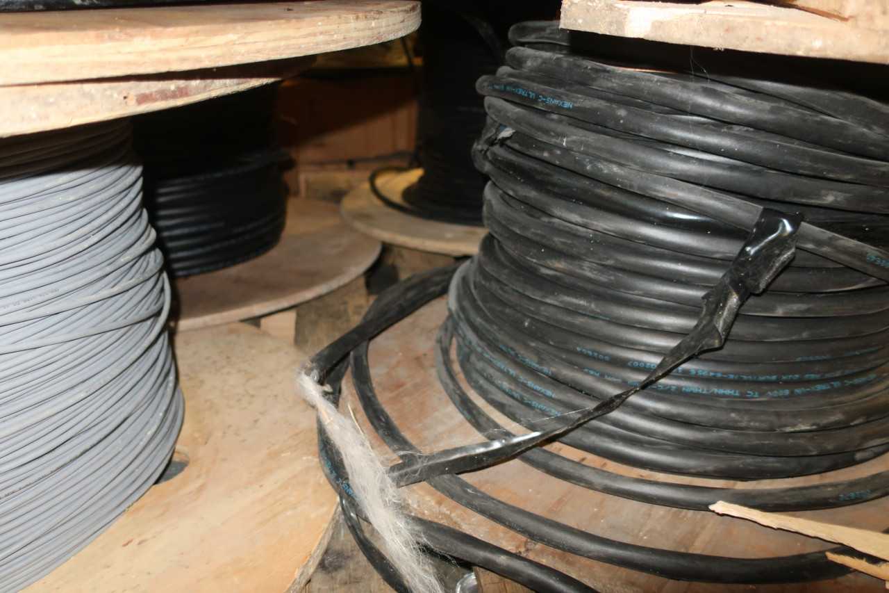 3 PALLETS OF ASSORTED ELECTRICAL WIRE - ELECTRICAL COMPONENTS