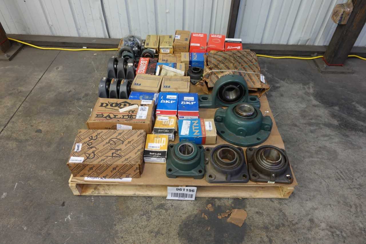 PALLET OF ASSORTED BEARINGS - BEARINGS